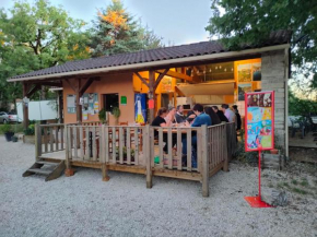 CAMPING LE BEL AIR mobil home LE CORNOUILLER 4 personnes